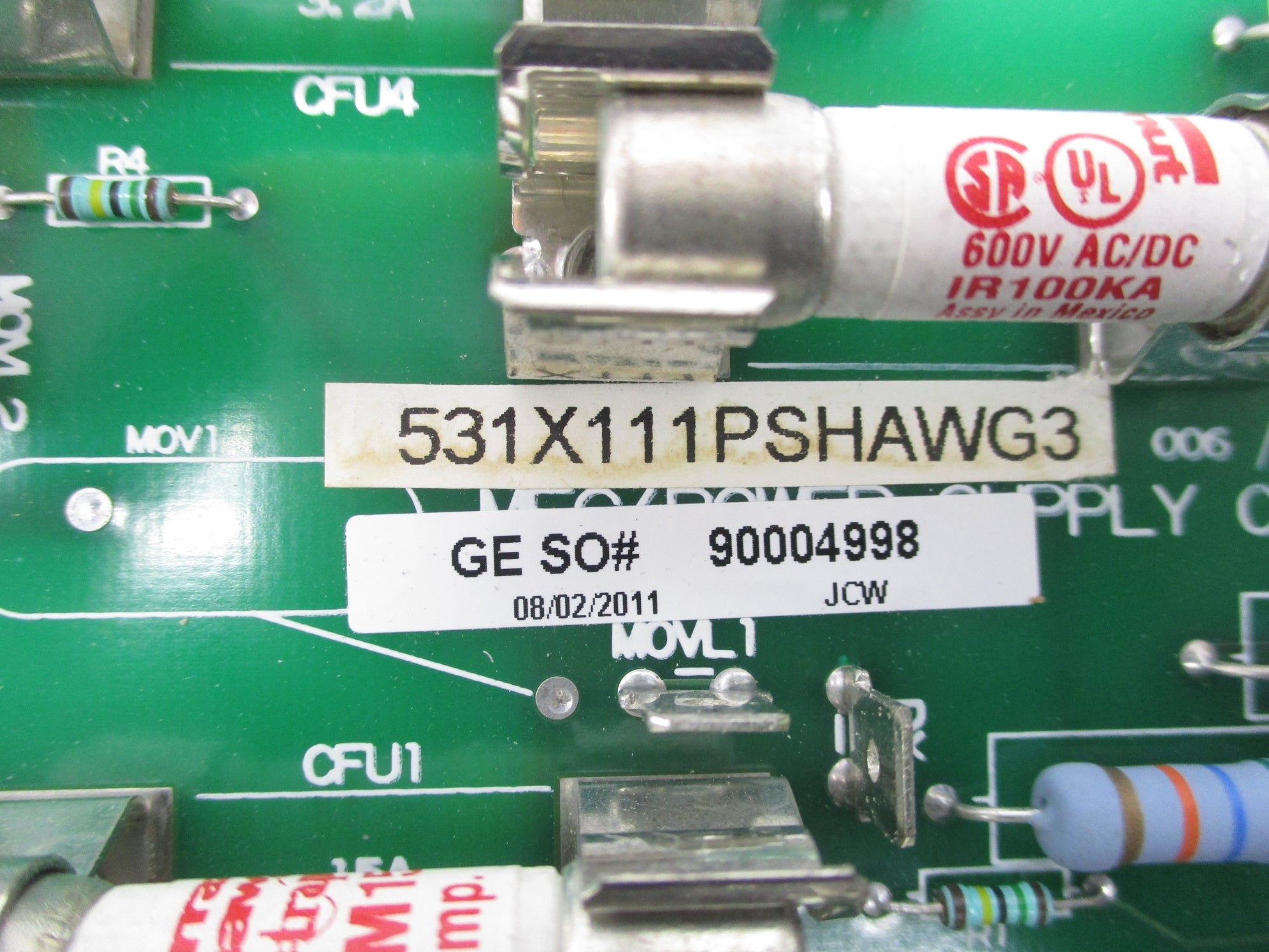 GENERAL ELECTRIC 531X111PSHAWG3 REMAN