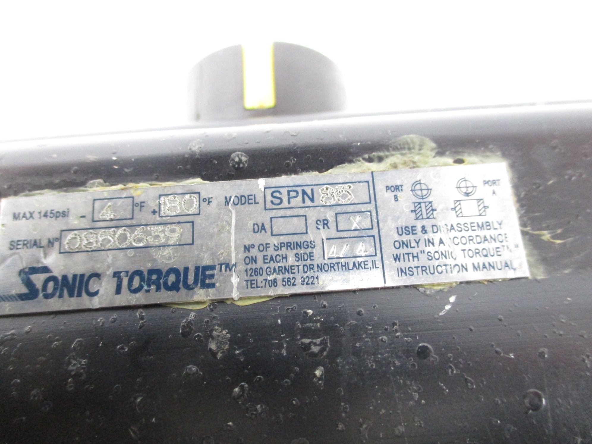 SONIC TORQUE SPN85 145PSI UNMP