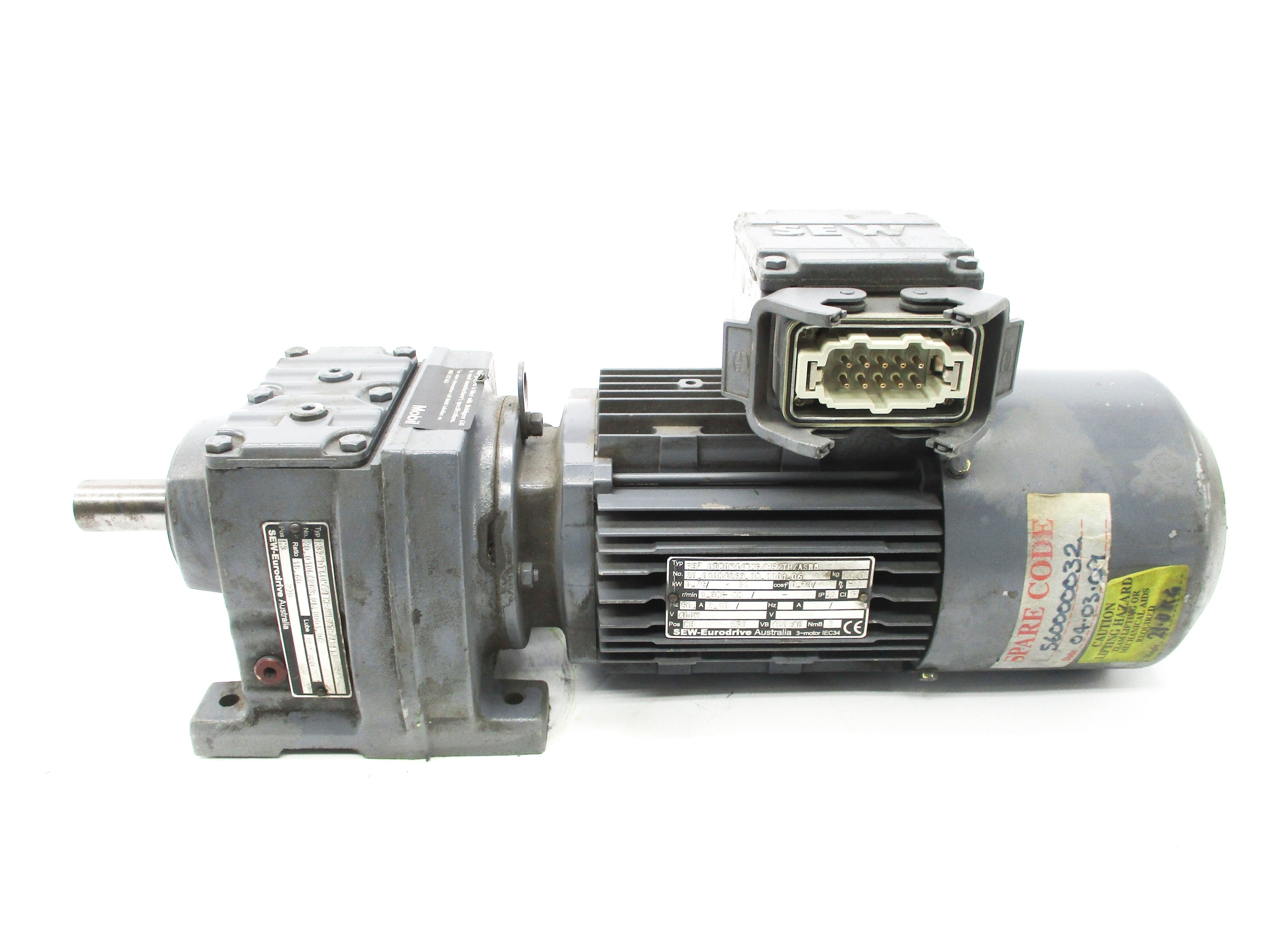 SEW EURODRIVE R37DT80N4/BMG/HF/TH/ASB8 (AS PICTURED) NSNP