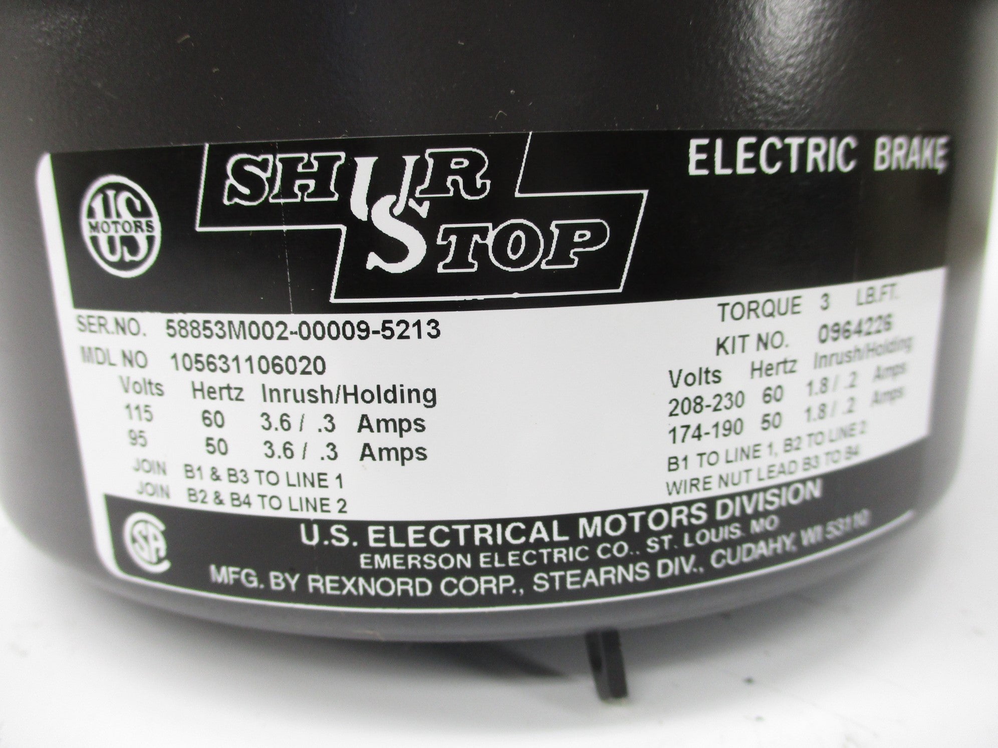 US MOTORS 105631106020 NSMP