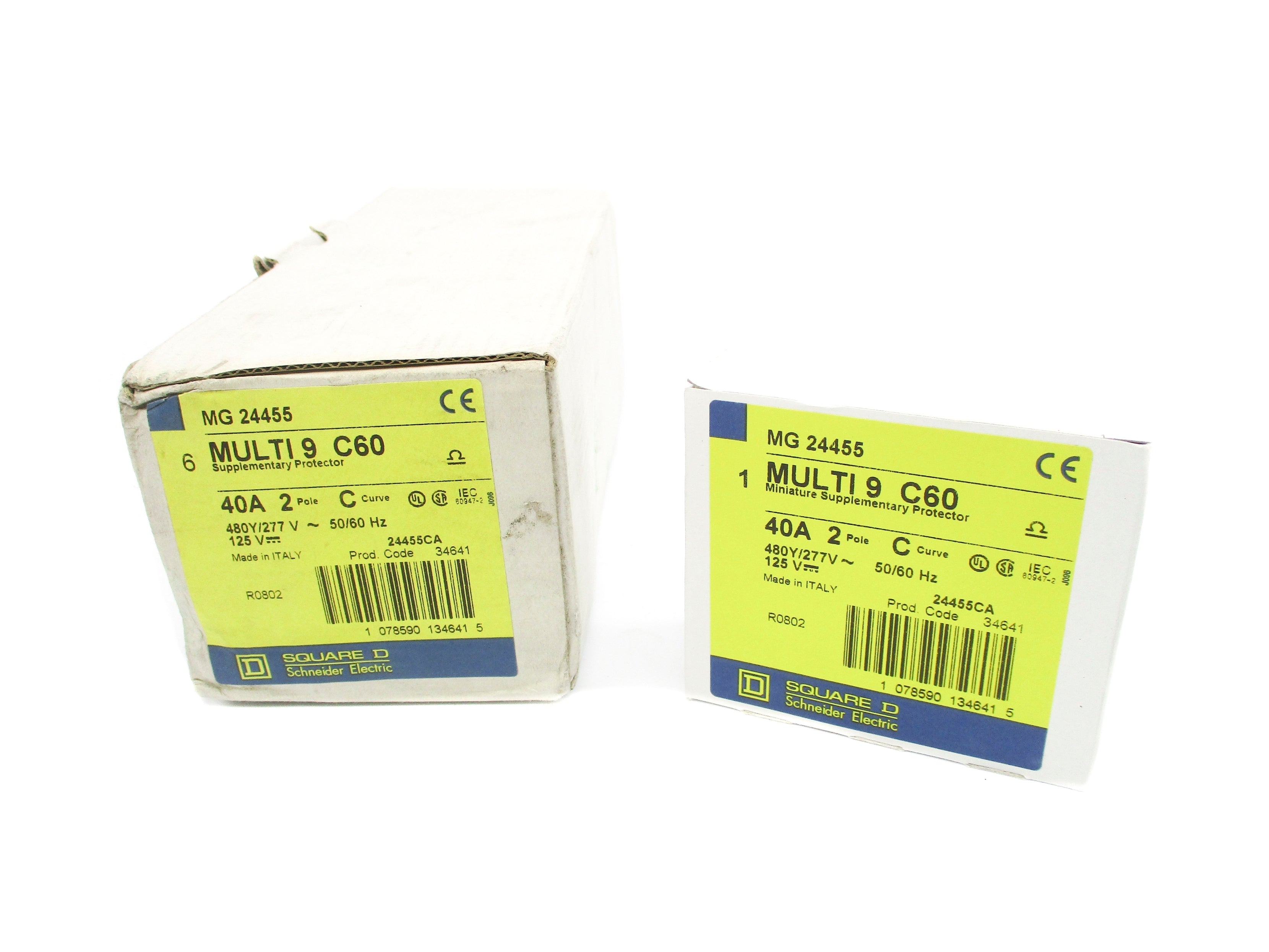 SQUARE D MG24455 40A 277V (PKG OF 6) NSMP