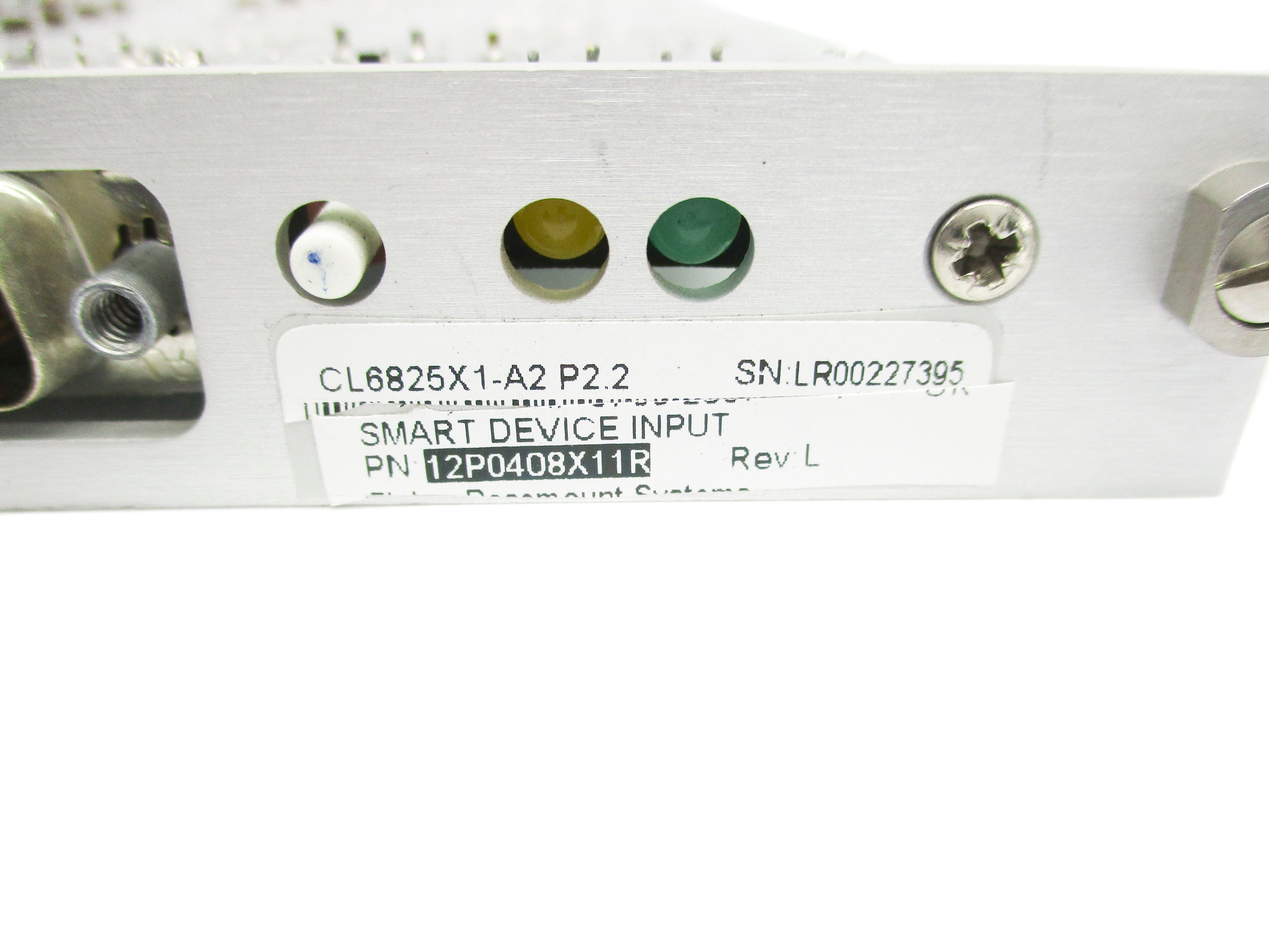 FISHER ROSEMOUNT CL6825X1-A2 12P0408X11R REV. L UNMP