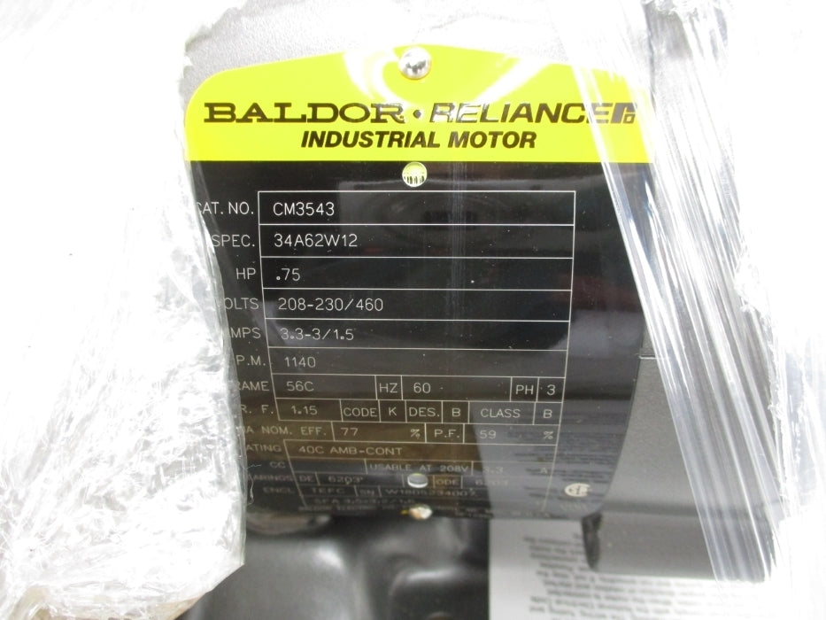 BALDOR CM3543 NSMP