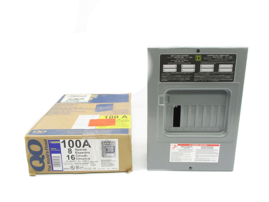 SQUARE D QO816L100SCP SER. G04 NSMP