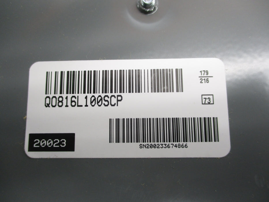 SQUARE D QO816L100SCP SER. G04 NSMP