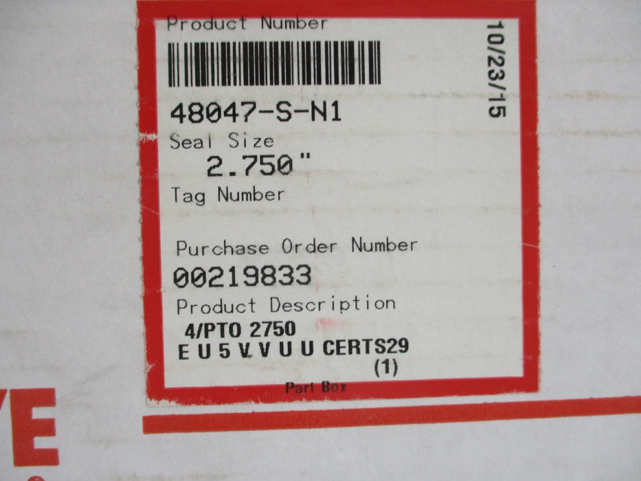 FLOWSERVE 48047-S-N1 NSMP