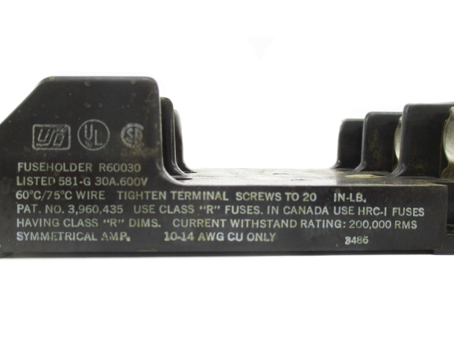 FUSE HOLDER R60030 UNMP