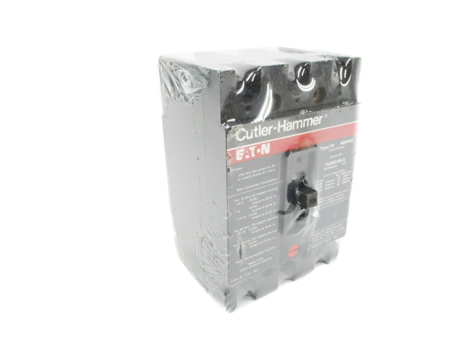 CUTLER HAMMER FS340100A 100A 480V NSNP