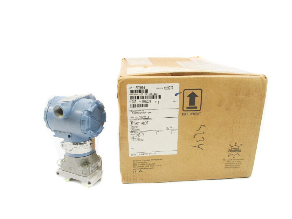 ROSEMOUNT 3051CA2A22A1AB4 150PSI NSMP
