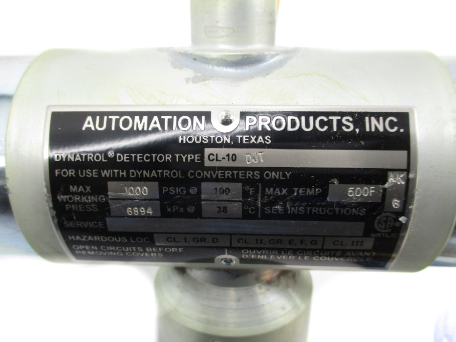 AUTOMATION PROUDUCTS CL-10DJT 1000PSI NSNP