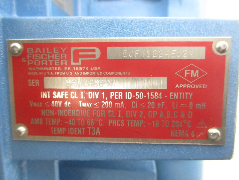 BAILEY FISHER PORTER 10A2227A 0-100 NSNP