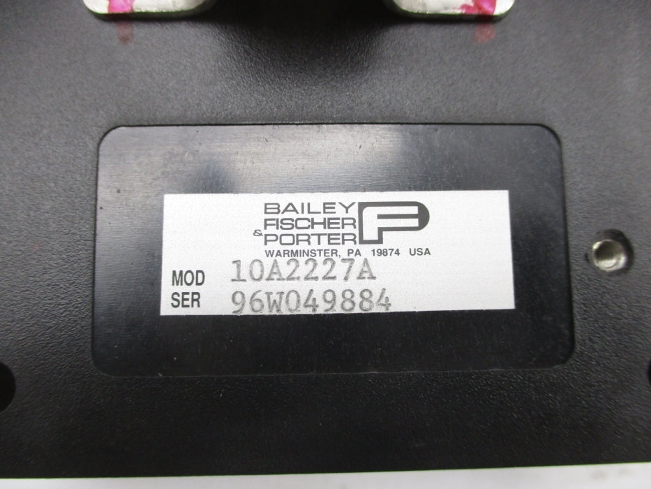 BAILEY FISHER PORTER 10A2227A 0-100PSI NSMP
