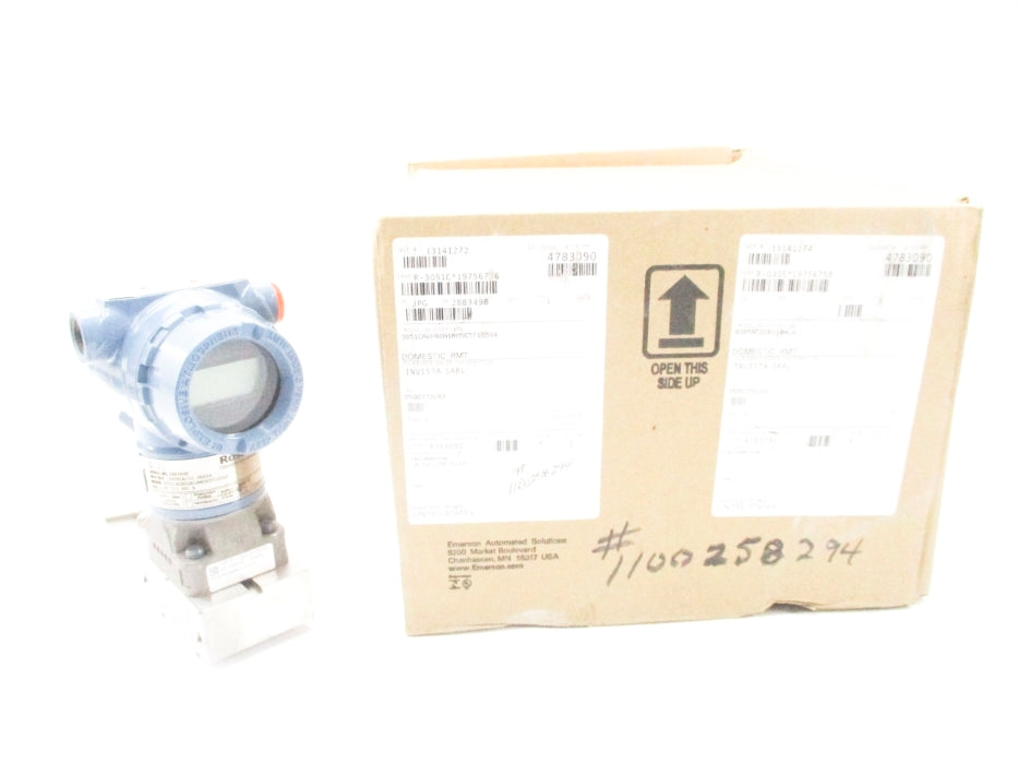 ROSEMOUNT 3051CA2A02A1AM5E5T1S5Q4 0-150PSI NSMP