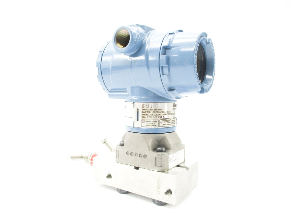 ROSEMOUNT 3051CA2A02A1AM5E5T1S5Q4 0-150PSI NSMP