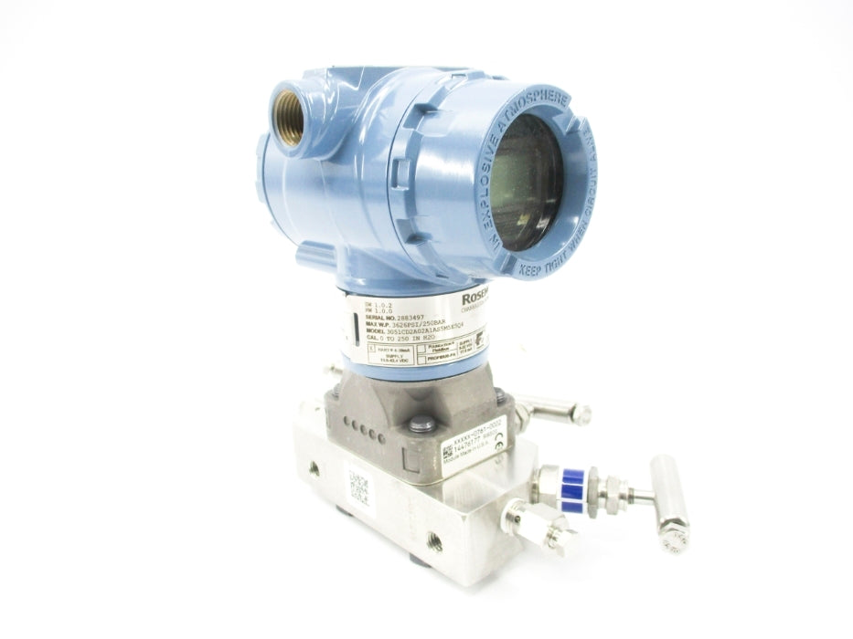 ROSEMOUNT 3051CD2A02A1AS5M5E5Q4 3626PSI NSMP