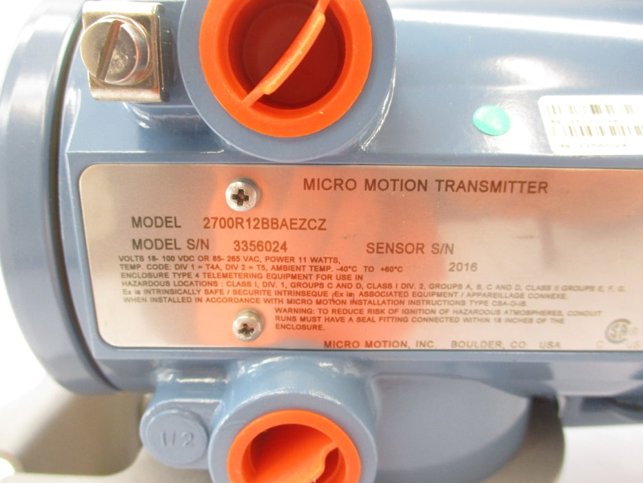 ROSEMOUNT 2700R12BBAEZCZ NSMP
