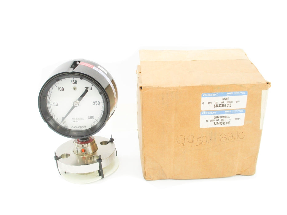 ASHCROFT 451279SS04LXHASG300# 0-300PSI NSMP