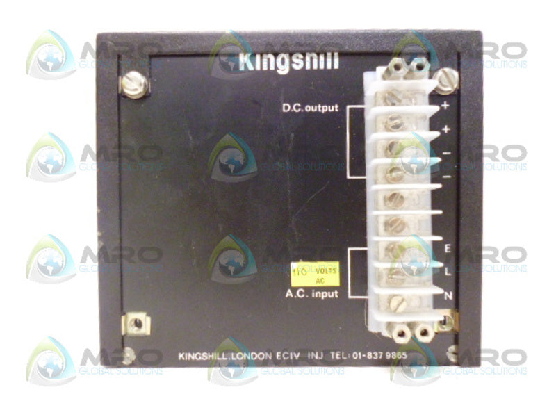 KINGSHILL U2510 POWER SUPPLY  UNMP