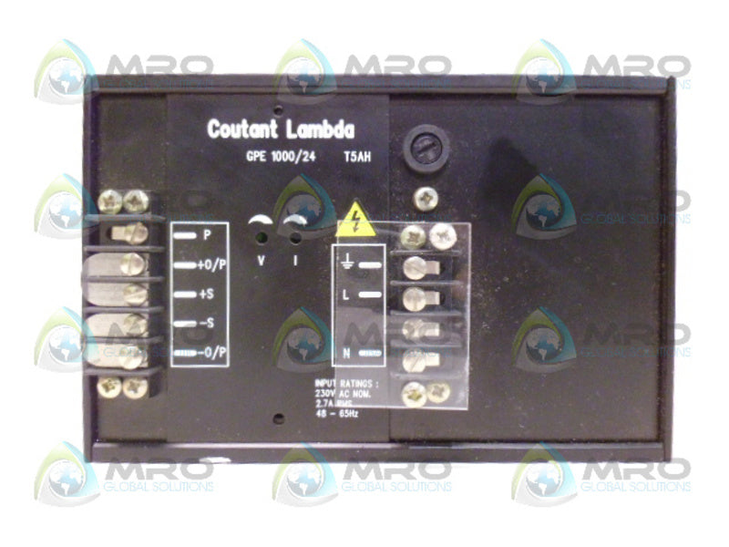 COUTANT LAMBDA GPE1000/24 A23002 POWER SUPPLY  UNMP