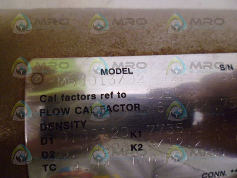 MICRO MOTION CMF100M339NB MASS FLOW SENSOR  NSNP