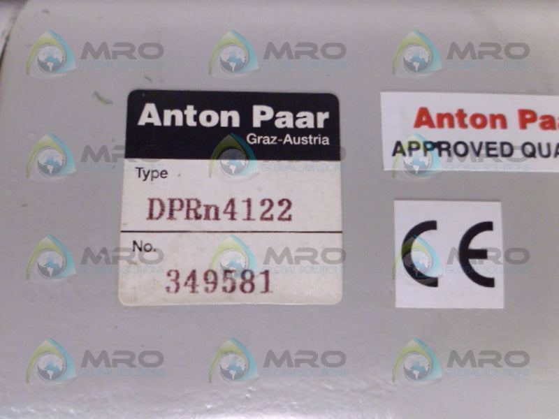 ANTON PAAR DPRN4122 349581 FLOW DENSITY TRANSDUCER  NSNP