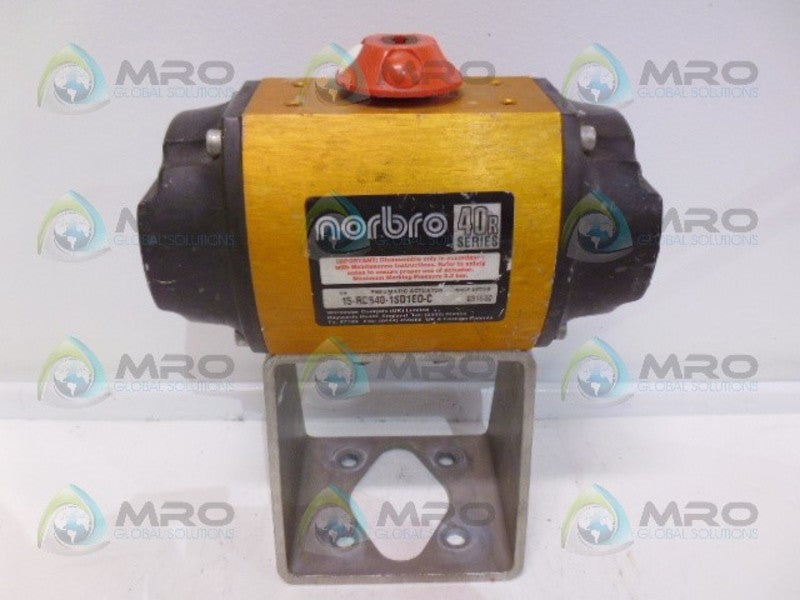 NORBRO 40R SERIES 15-RDB40-1SD1E0-C PNEUMATIC ACTUATOR  UNMP