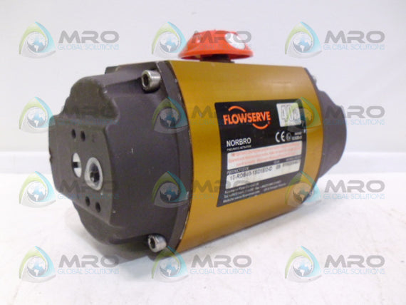 FLOWSERVE 15RDB40-1SD1EO-D NORBRO PNEUMATIC ACTUATOR  NSNP