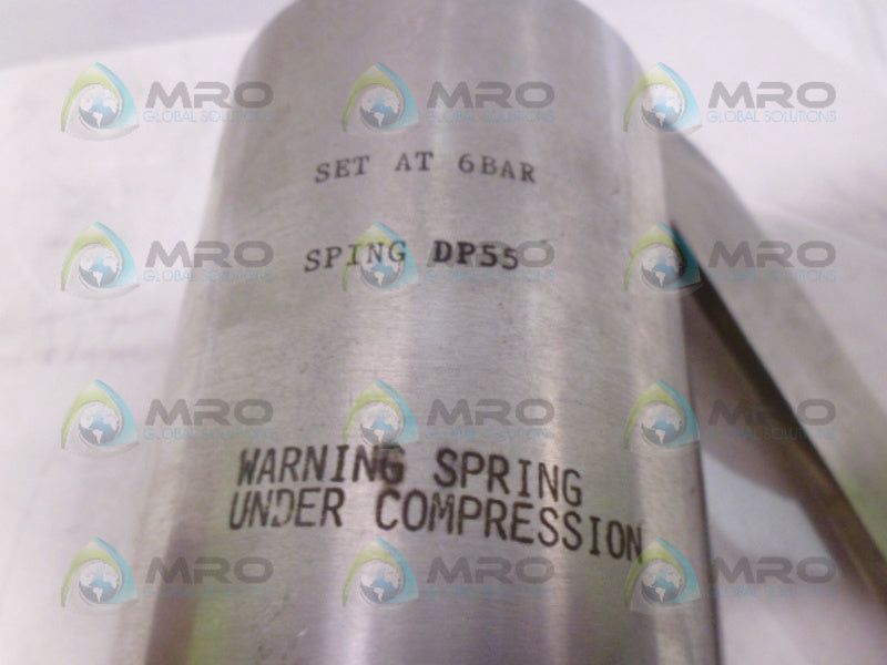 DAIRY PIPE LINES PRV12119 SHT.SP4 SPING DP55 VALVE NSNP