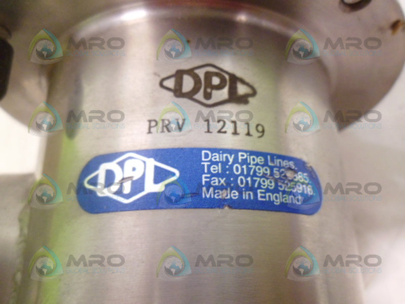 DAIRY PIPE LINES PRV12119 SHT.SP4 SPING DP55 VALVE NSNP