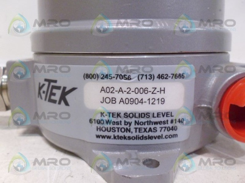 K-TEK A02-A-2-006-Z-H LEVEL SWITCH NSNP