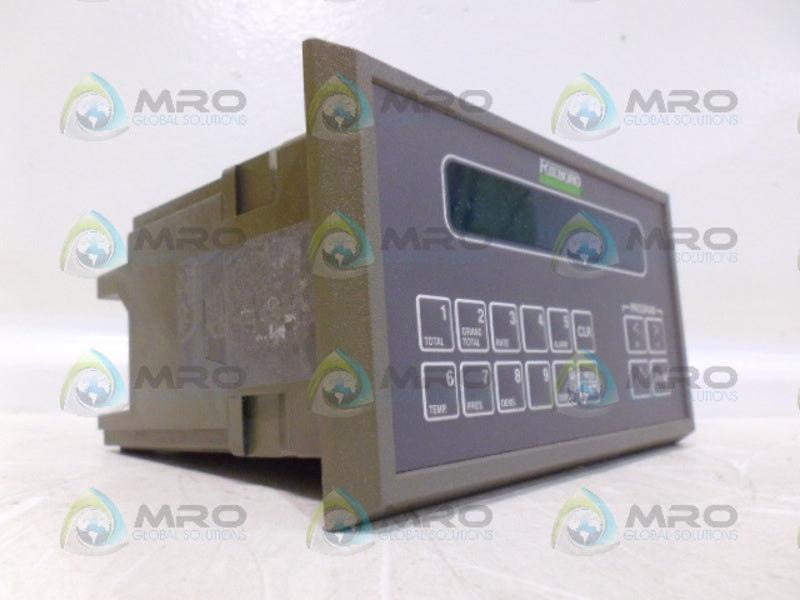 FOXBORO 75MCA-PDEFC 57635-408 PROGRAMMABLE FLOWMETER *USED*