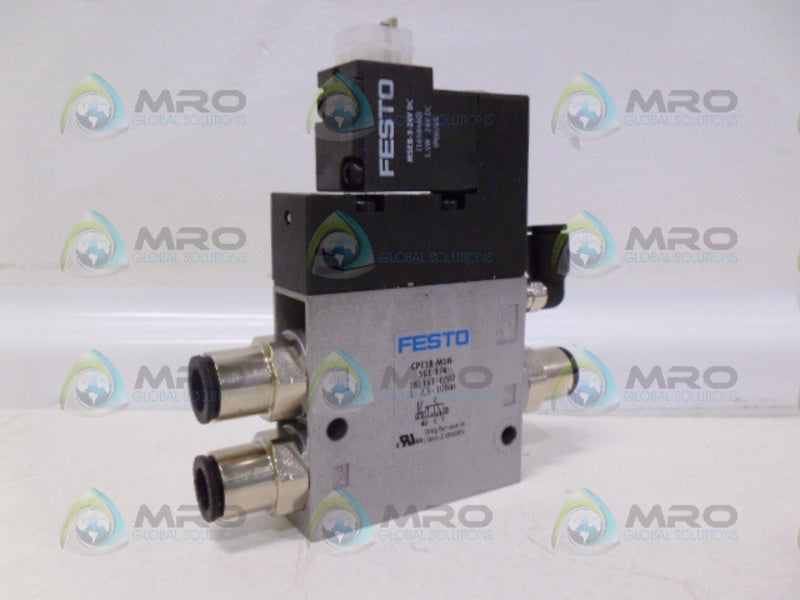 FESTO CPE18-M1H-3GL-1/4 SOLENOID VALVE UNMP