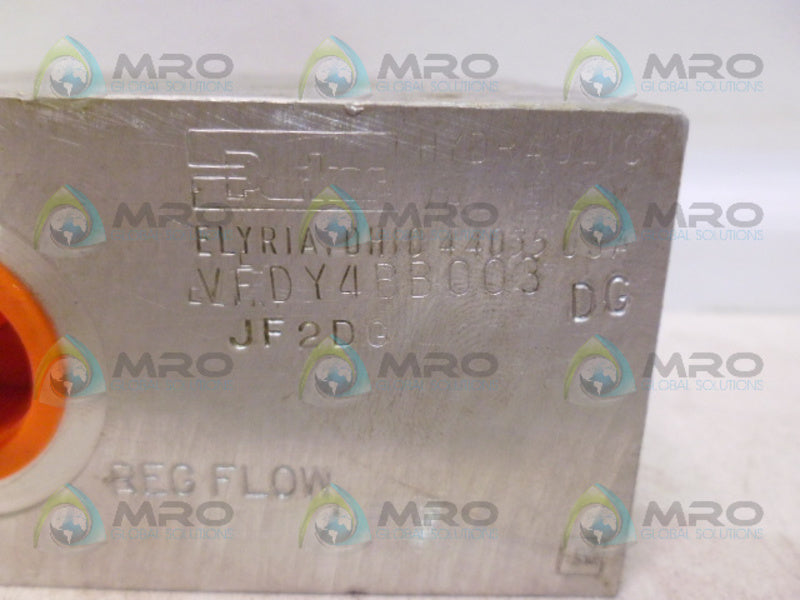 PARKER VFDY4BB003 FLOW DIVIDER *NEW NO BOX*