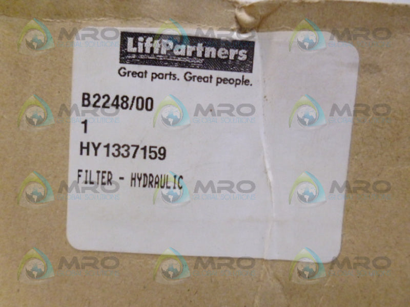 LIFT PARTNERS HY1337159 HYDRUALIC FILTER *NEW IN BOX*