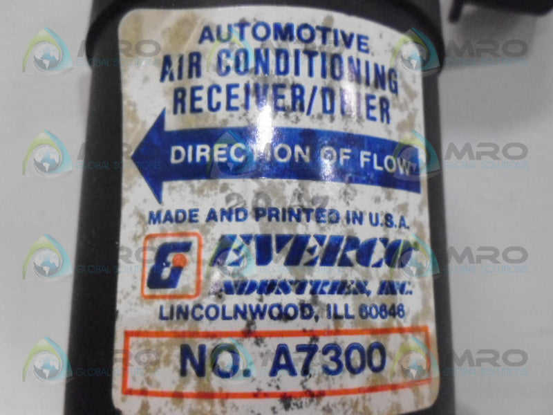 EVERCO A7300 AUTOMOTIVE A/C RECEIVER/DRIER NSNP