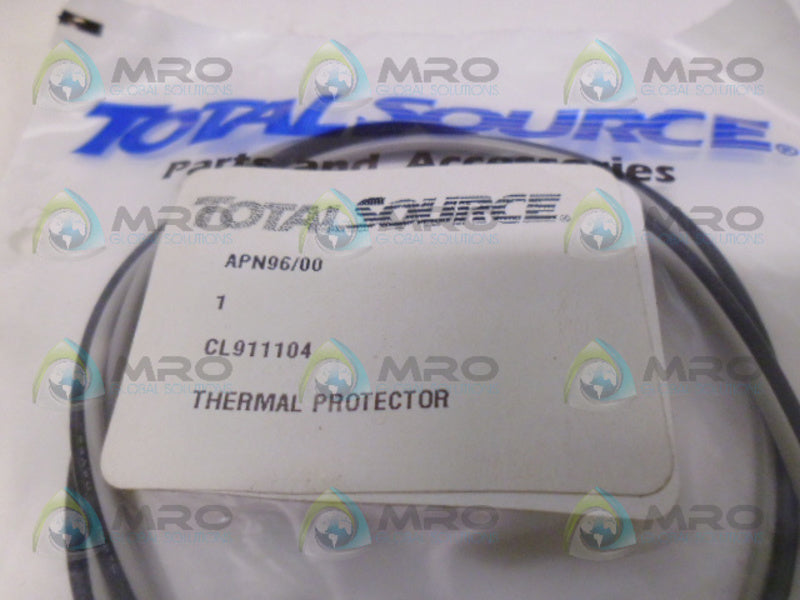 TOTAL SOURCE APN96/00 CL911104 NSMP