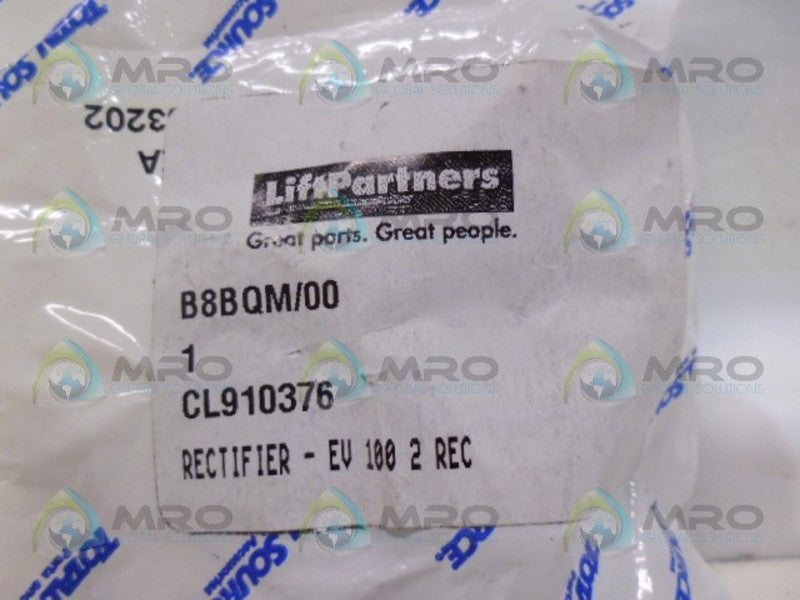 LIFT PARTNERS CL910376 RECTIFIER NSMP
