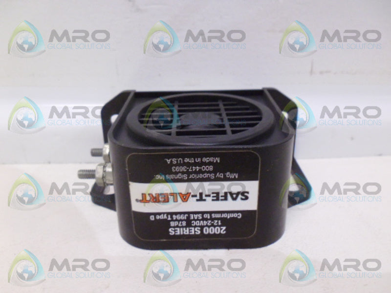 SUPERIOR SIGNALS STA20302 BACKUP ALARM NSMP
