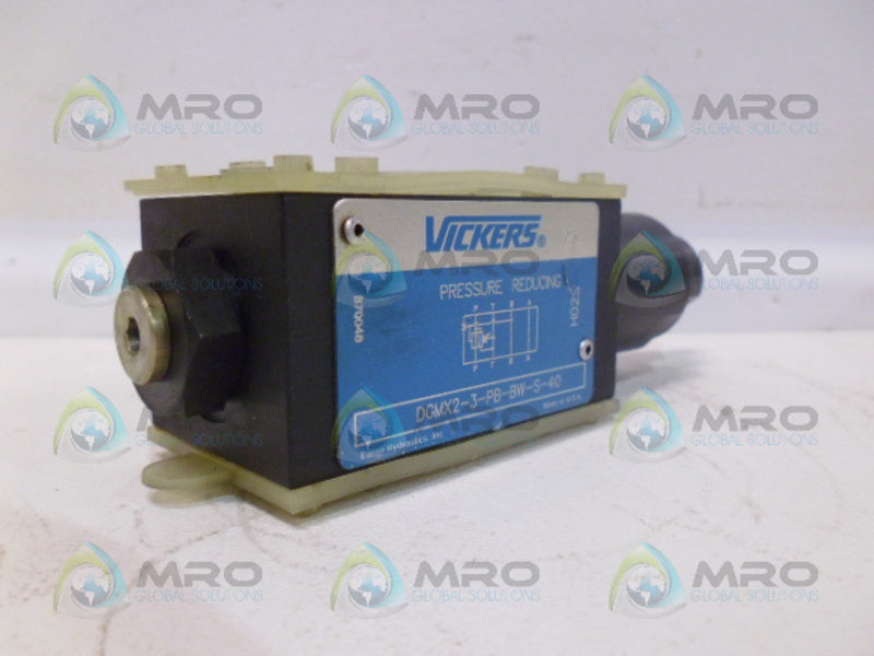 VICKERS DGMX2-3-PB-BW-S-40 HYDRAULIC VALVE NSNP