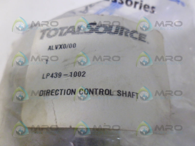 TOTAL SOURCE LP439-1002 DIRECTION CONTROL SHAFT NSMP