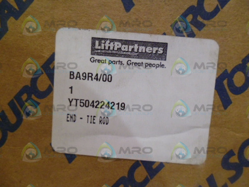 LIFT PARTNERS YT504224219 TIE ROD END NSMP