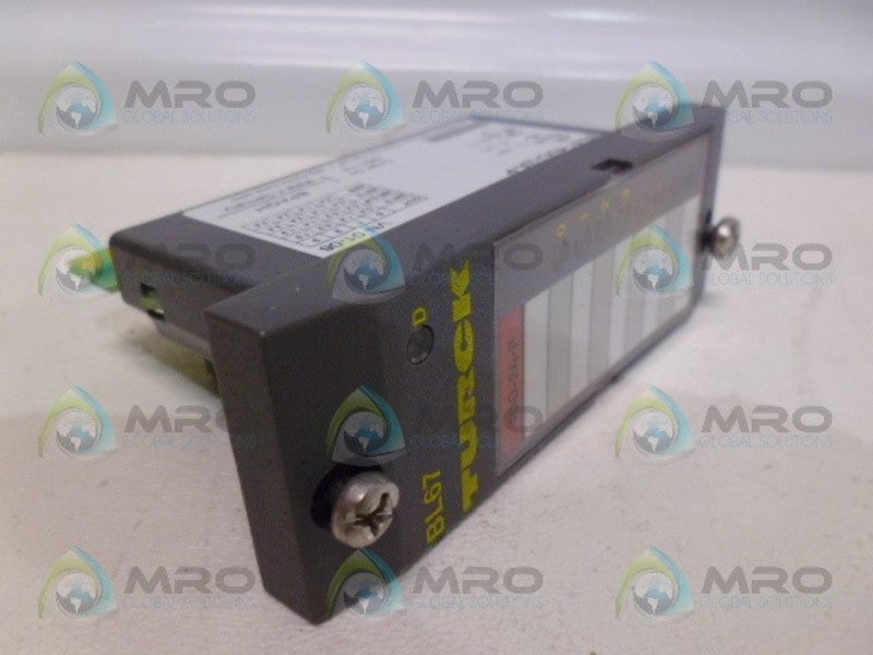 TURCK BL67-4D0-2A-P MODULE UNMP