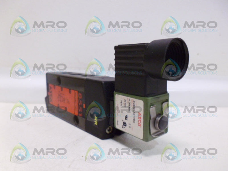 ASCO SC8551A017MS SOLENOID VALVE UNMP