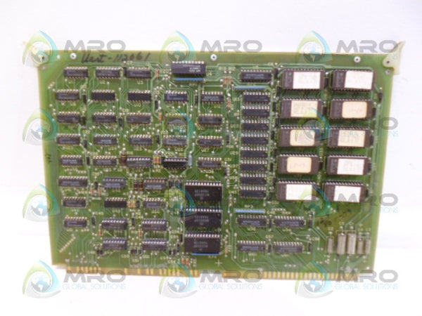 TEXAS INSTRUMENTS 118153-1 PC CONTROL BOARD UNMP
