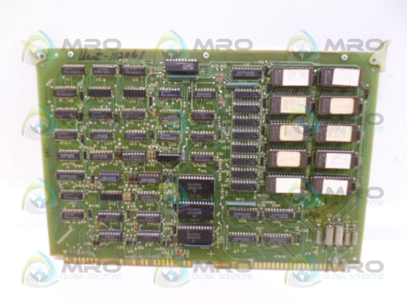 TEXAS INSTRUMENTS 118153-1 PC CONTROL BOARD UNMP