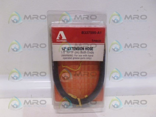 ALEMITE B337595-A1 12" EXTENSION HOSE 1/8" NPTF NSMP