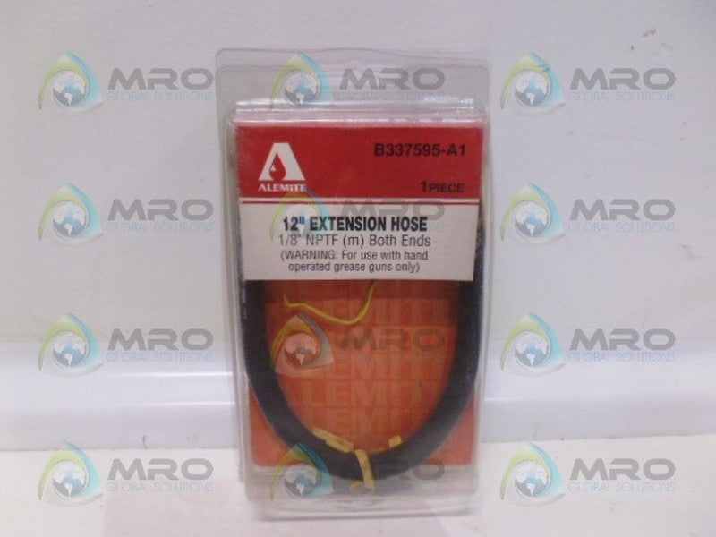 ALEMITE B337595-A1 12" EXTENSION HOSE 1/8" NPTF NSMP