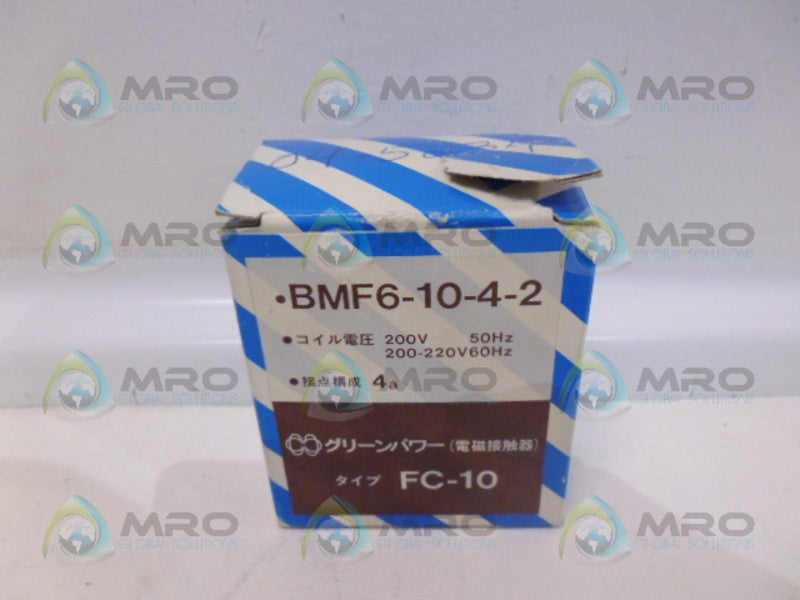 MATSUSHITA BMF6-10-4-2 CONTACTOR NSMP