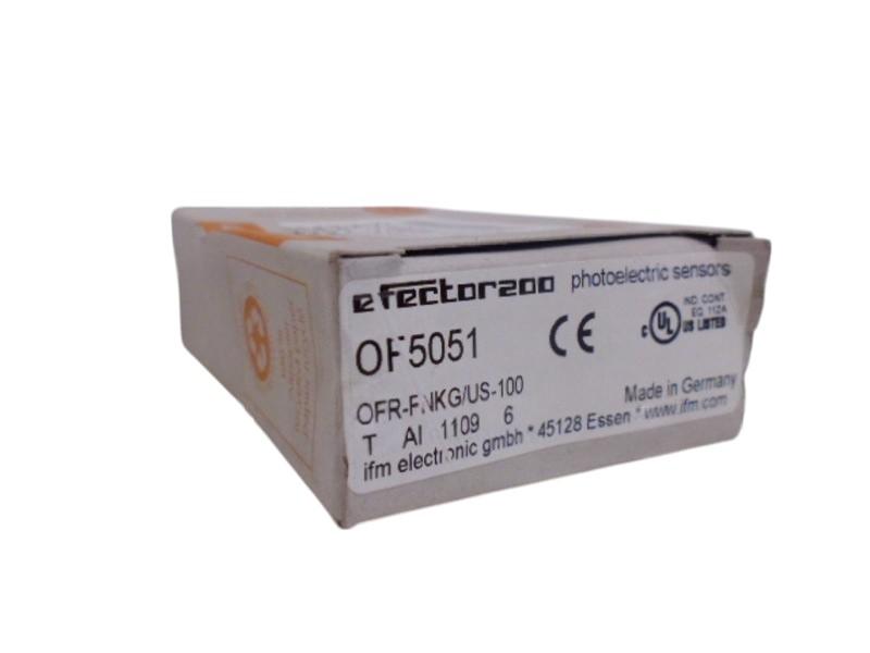 IFM EFECTOR OF5051 RETRO REFLECTIVE SENSOR NSMP