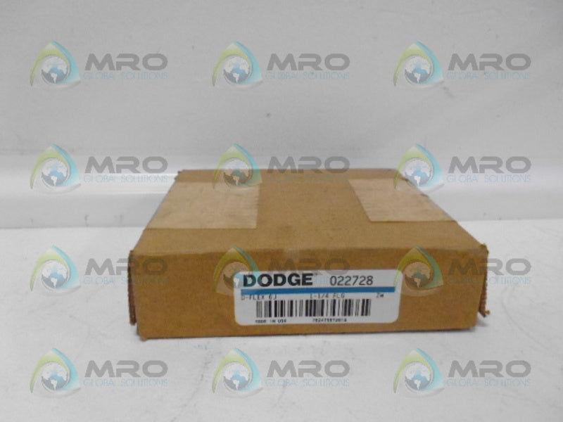 DODGE 022728 D-FLEX 6J 1-1/4 FLG ZW NSMP